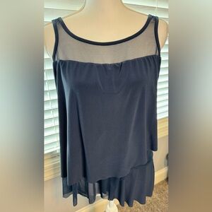 Navy Swim Top, MiracleSuit